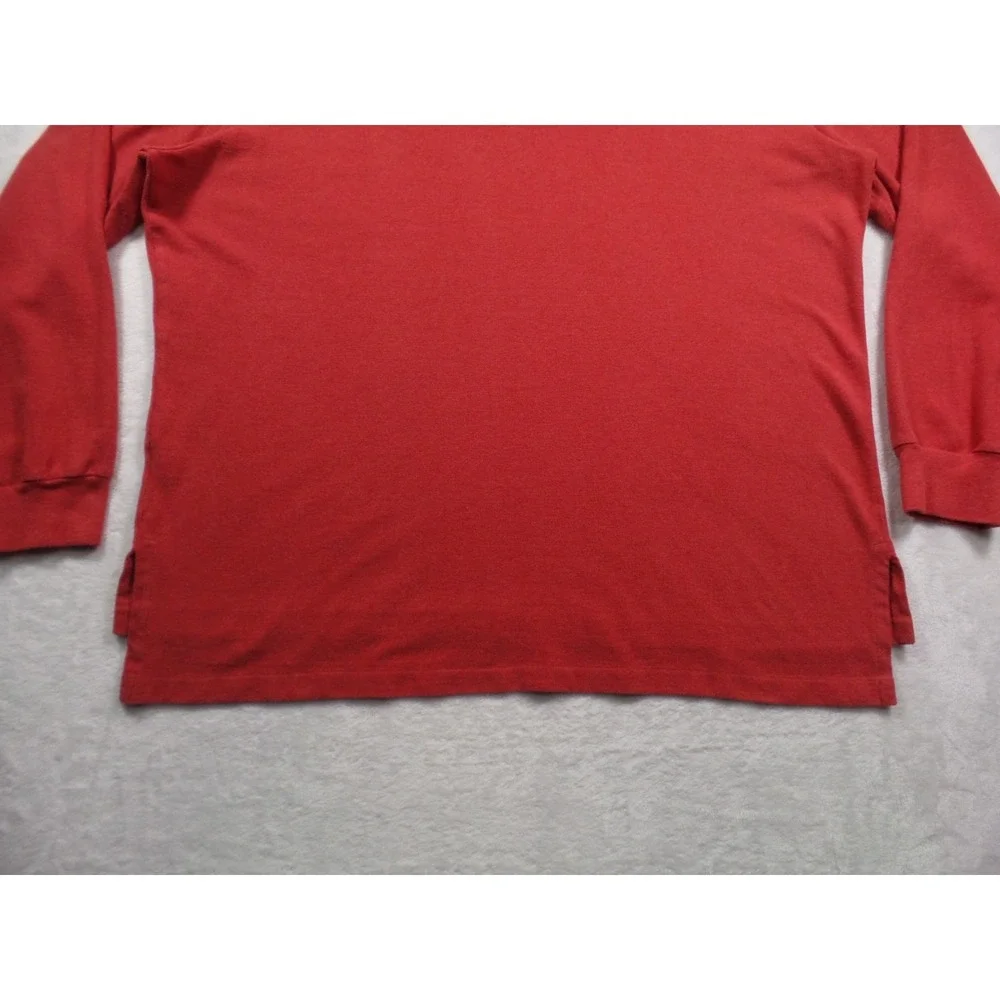 Polo Ralph Lauren Shirt Mens Size XXL Red Long Sleeve Stretch Embroidered‎ Pony